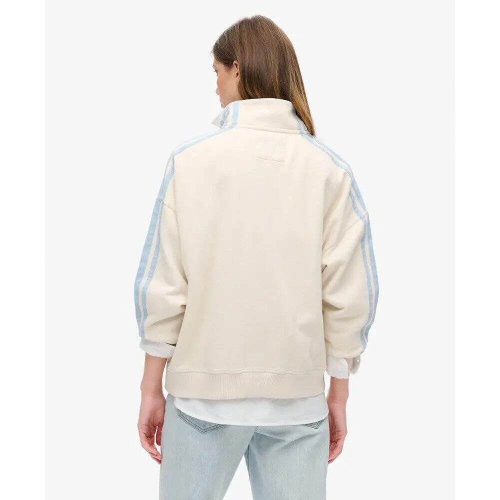 Dames hoodie met rits en applicatiepatroon Superdry Athletic Essentials 4/6