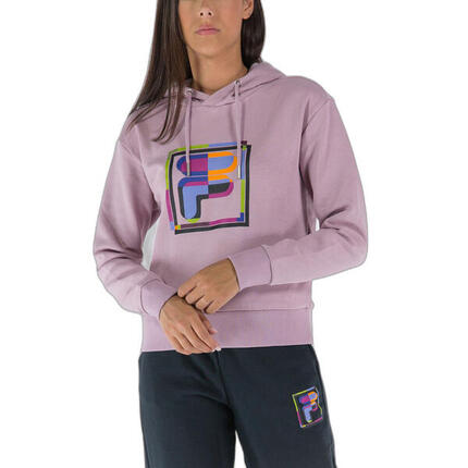 Sweatshirt crop top à capuche femme Fila Brissago
