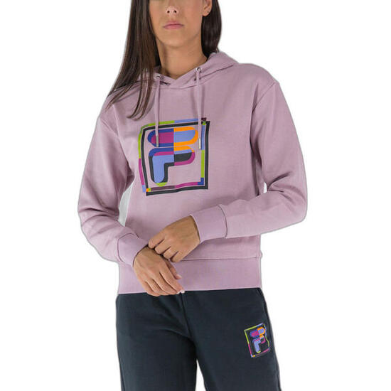 Sweatshirt crop top à capuche femme Fila Brissago