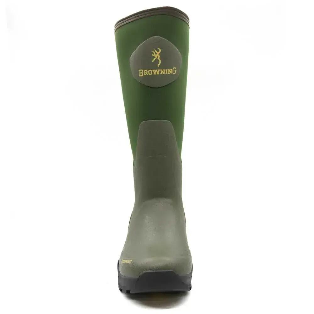 Bottes Browning Invector II étanches en néoprène vertes 8/9