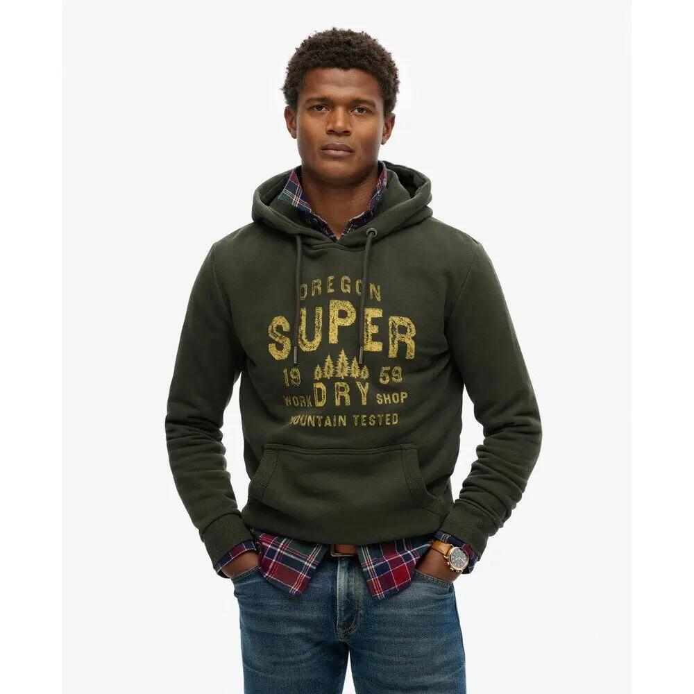 Bluza z kapturem Superdry Work Shop 3/5