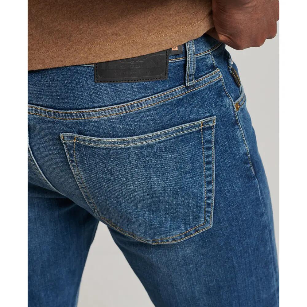 Jean Droit Bleu Homme Superdry Vintage Sum 5/5