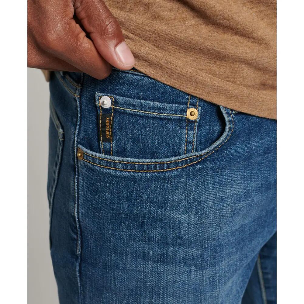 Jean Droit Bleu Homme Superdry Vintage Sum 4/5