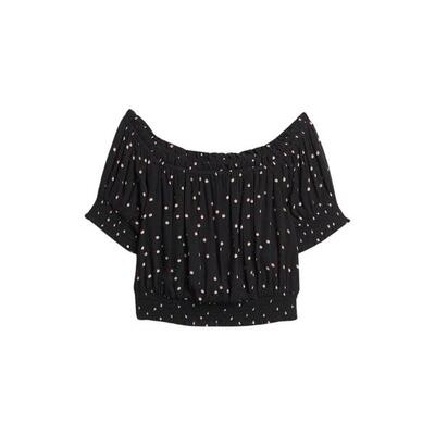 Gemêleerde crop blouse voor dames superdry