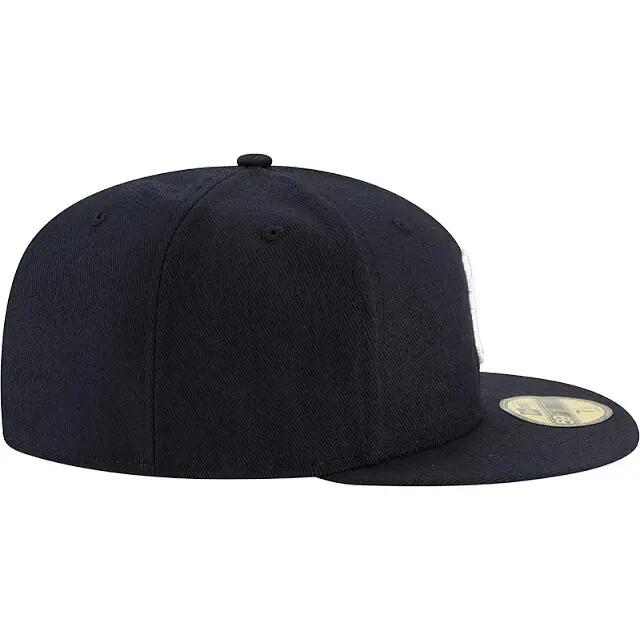 Gorra snapback ajustable New Era 59FIFTY New York Yankees Authentic On Field Gam 3/4