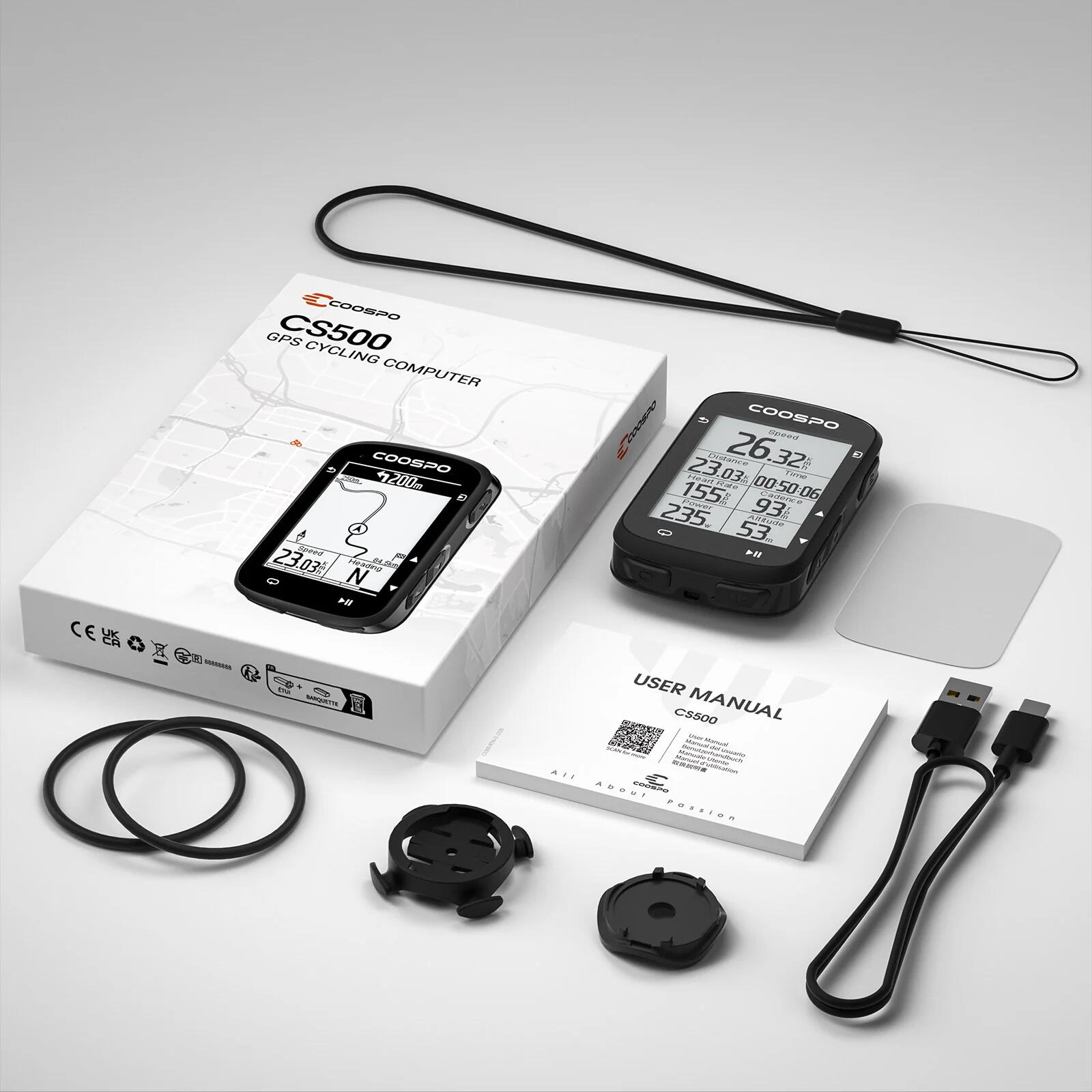 Komputer rowerowy z nawigacją - COOSPO CS500 4/4