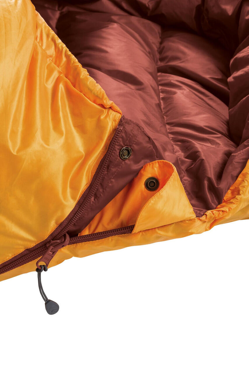 Saco de dormir Ferrino Lightec 1400 RDS Amarillo 3/4