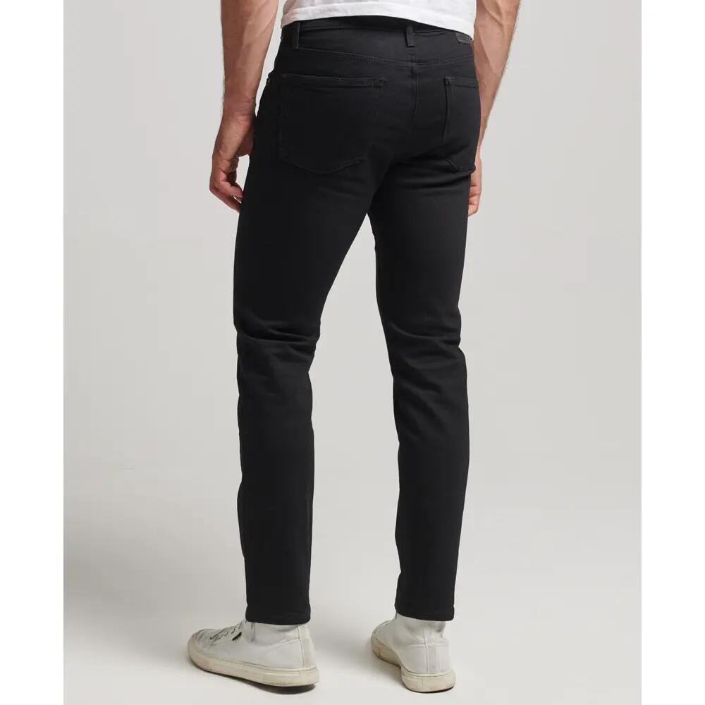 Slanke jeans van biologisch katoen Superdry 3/4