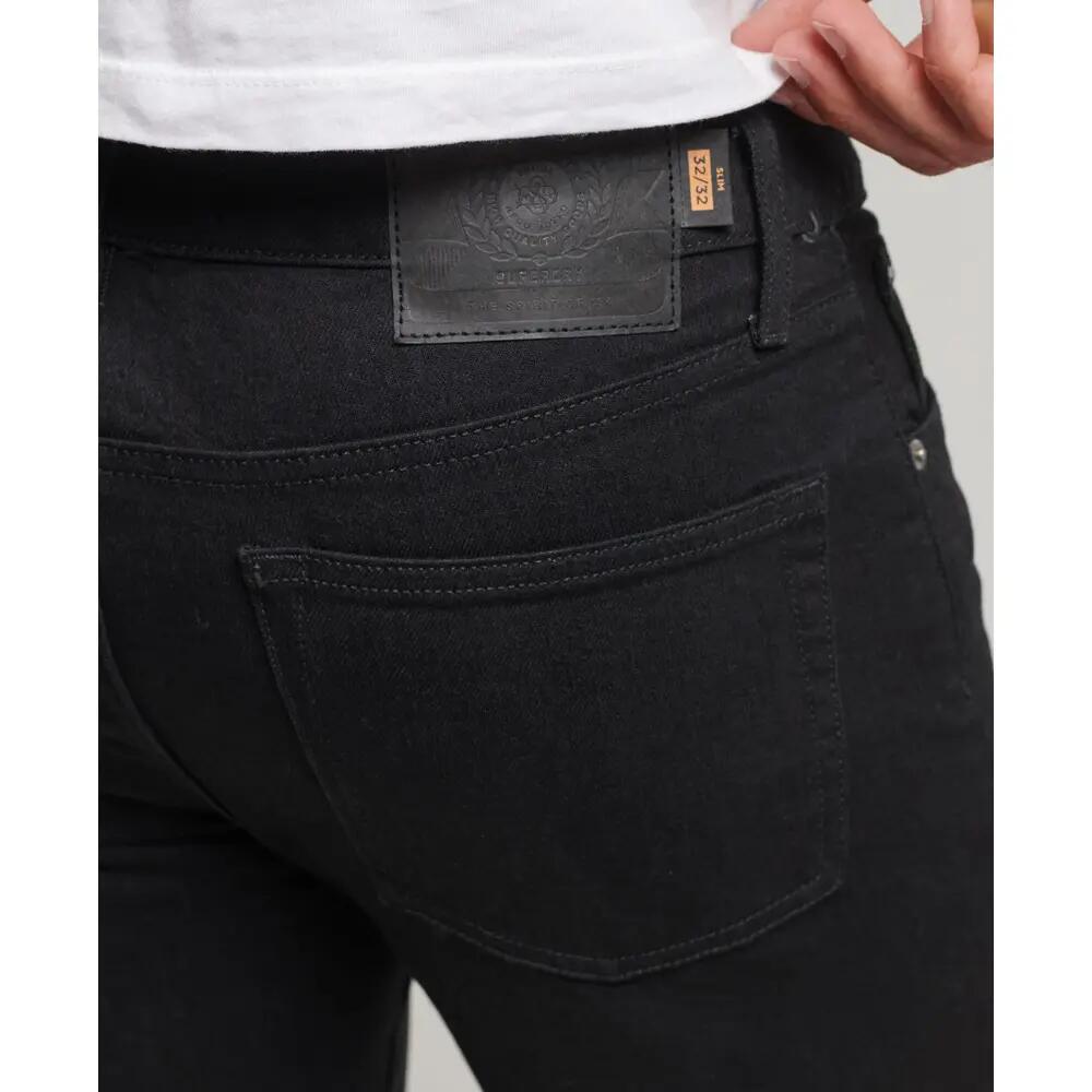 Slanke jeans van biologisch katoen Superdry 4/4