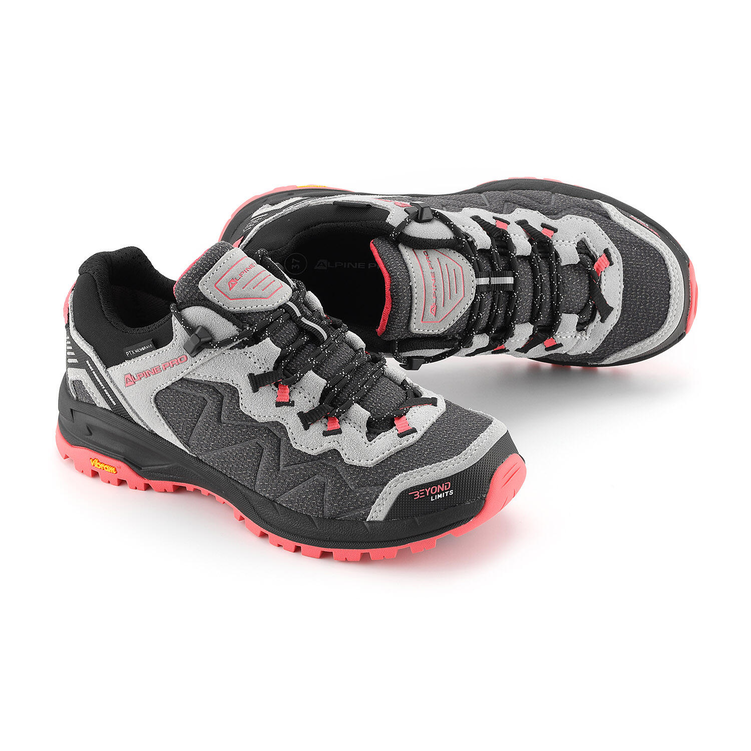 Buty niskie trekkingowe damskie Alpine Pro Ibane 3 Vibram 1/6