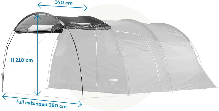 Markýza Canopy 6 2/2