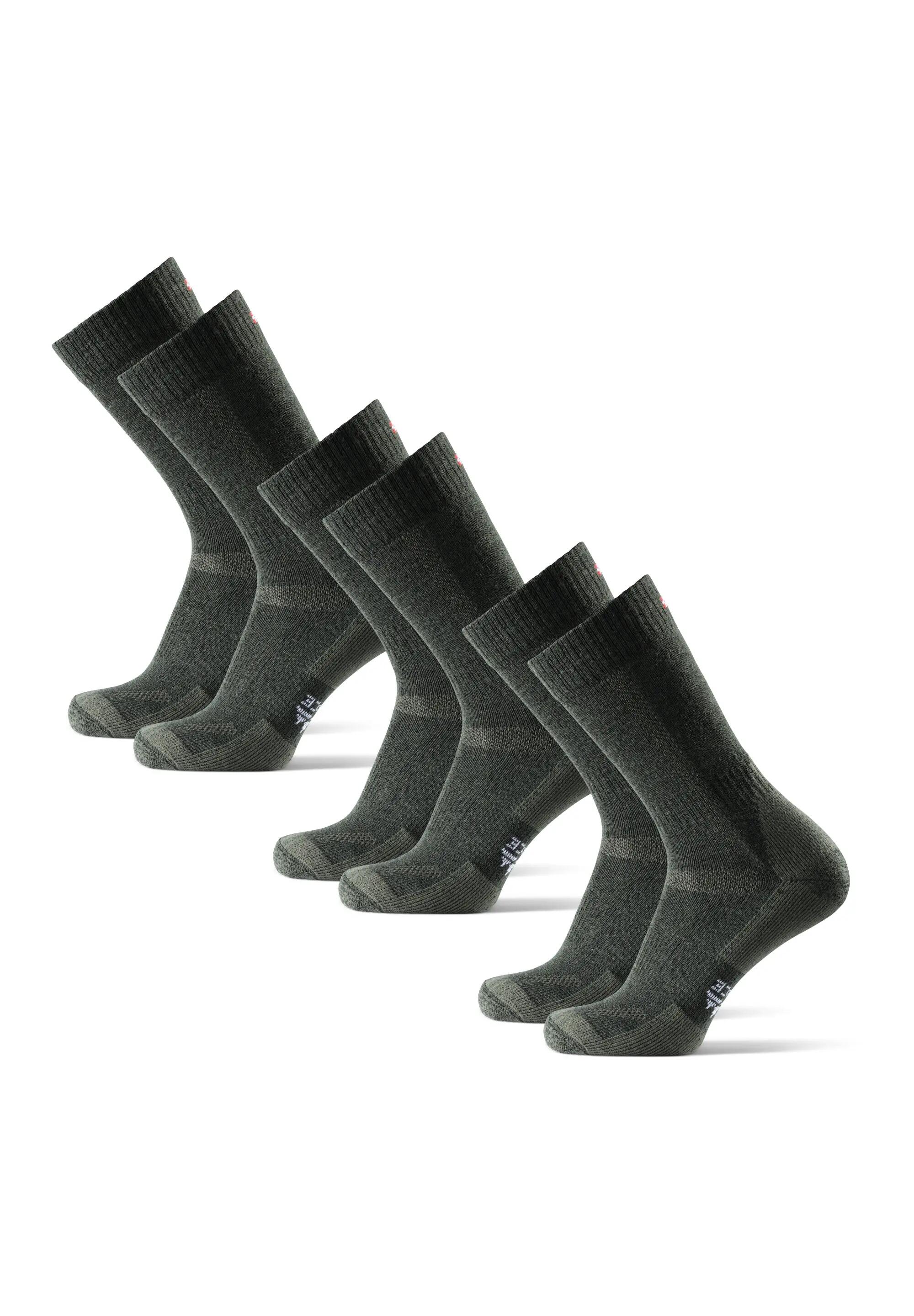 Meias de caminhada 3 pares Lã Merino Outdoor Anti-bolhas Unissexo 3/5