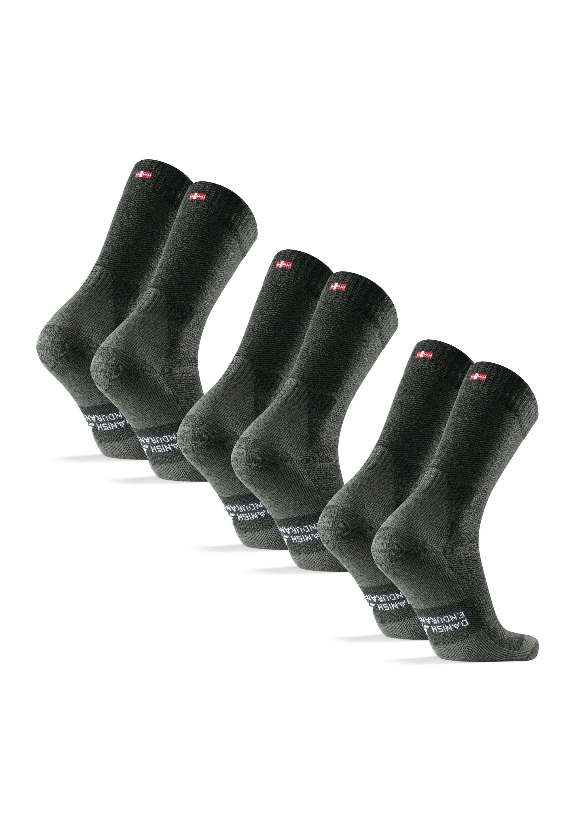 Meias de caminhada 3 pares Lã Merino Outdoor Anti-bolhas Unissexo 2/5