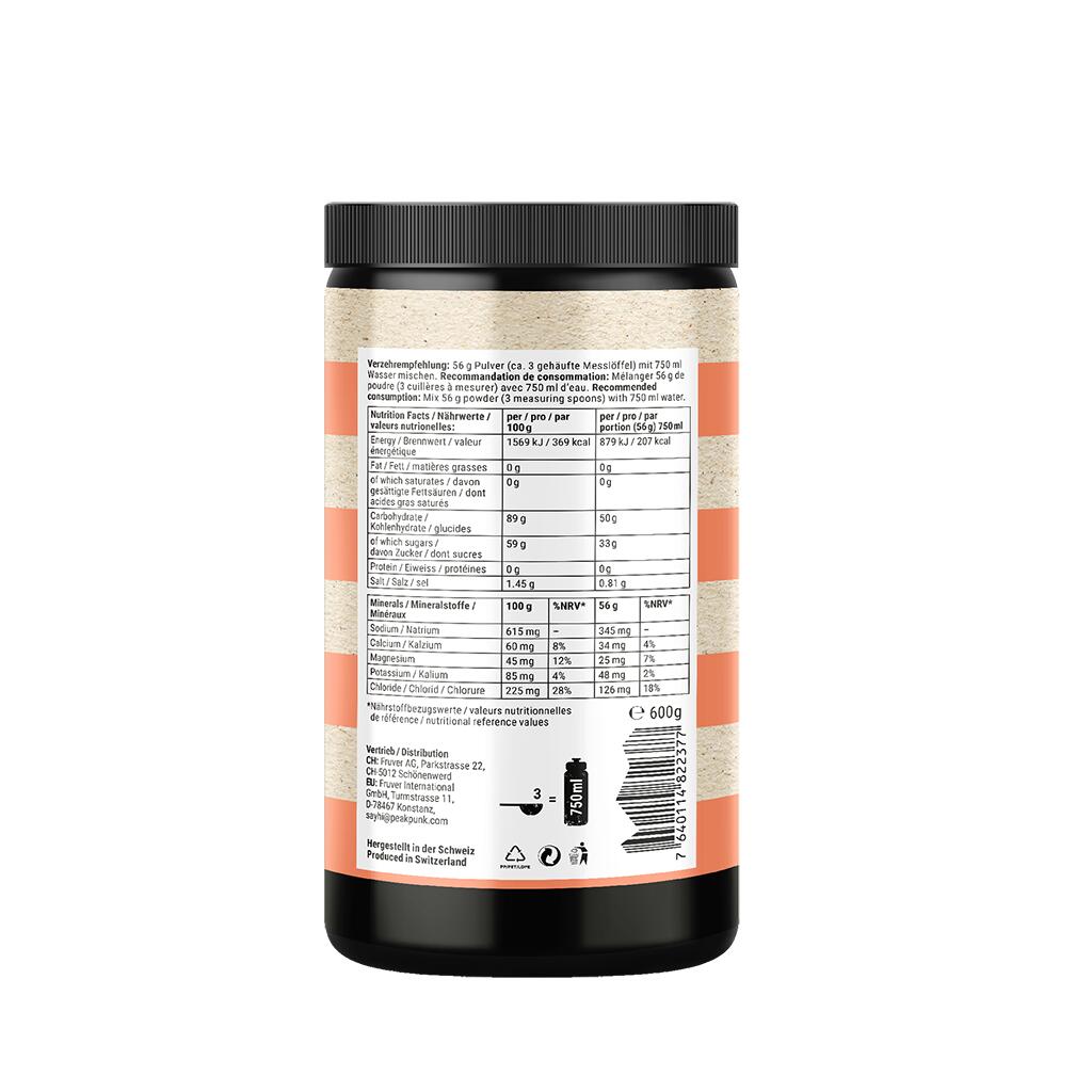 Natural Electrolyte Sport Drink Orange, 600g 2/3