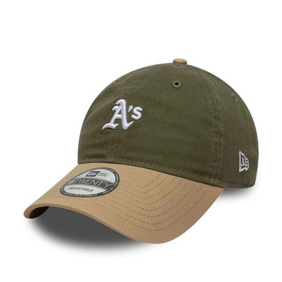 Casquette de baseball Oakland Athletics New Era 9Twenty Mini Washed Contrast