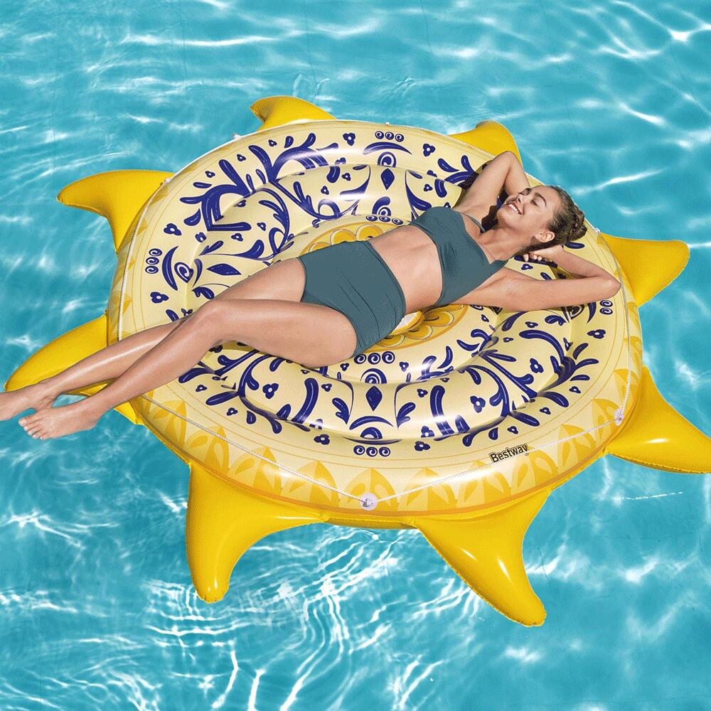 Luchtbed sunny Sicily island 226 cm 2/6