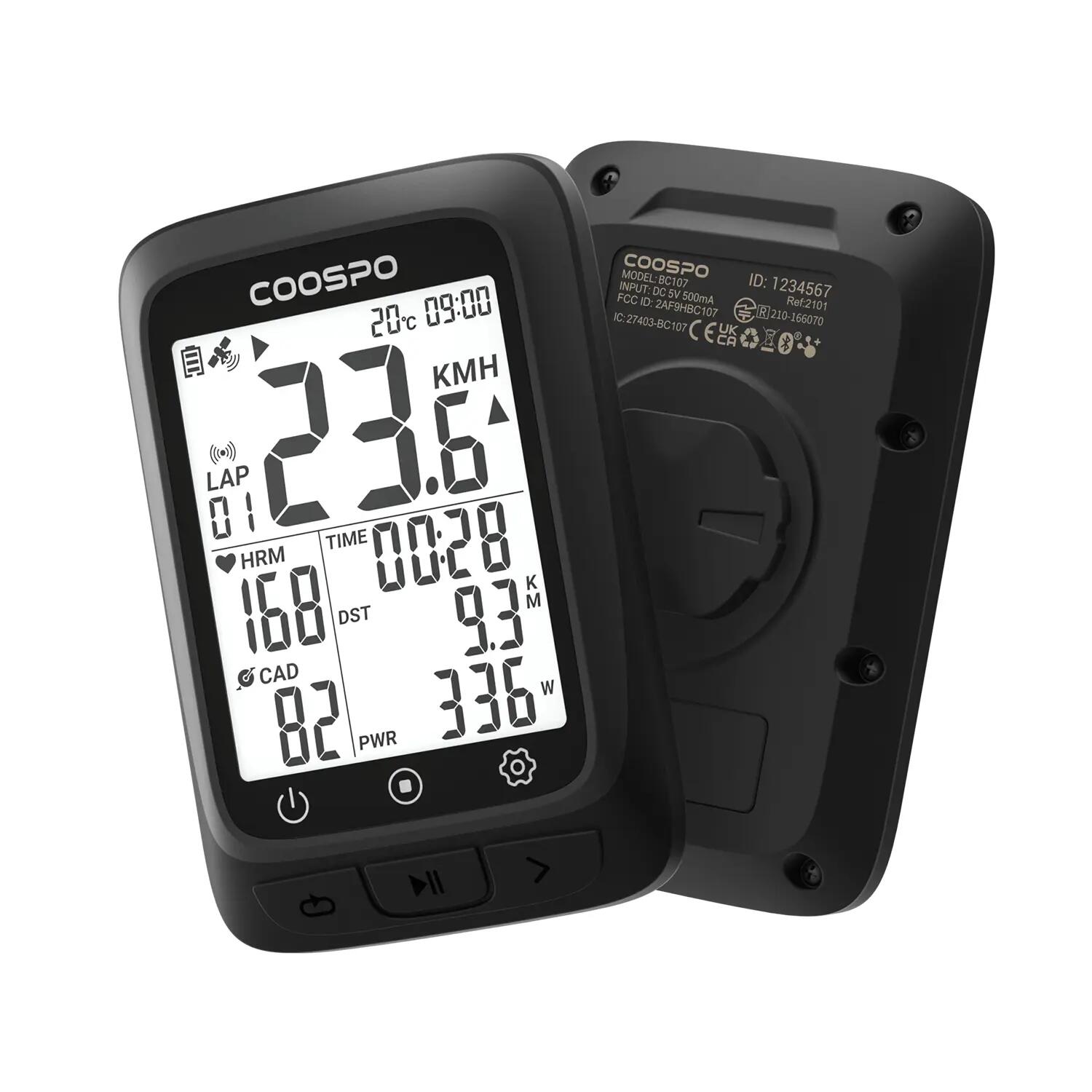 Komputer rowerowy z GPS - COOSPO BC107 2/4