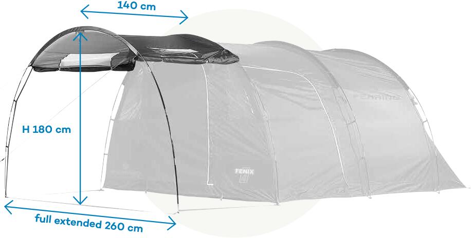 Markýza Canopy 4 2/2