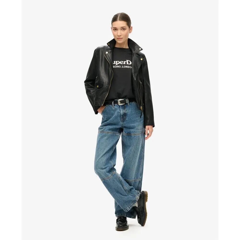 T-shirt décontracté femme Superdry Metallic Venue 5/7