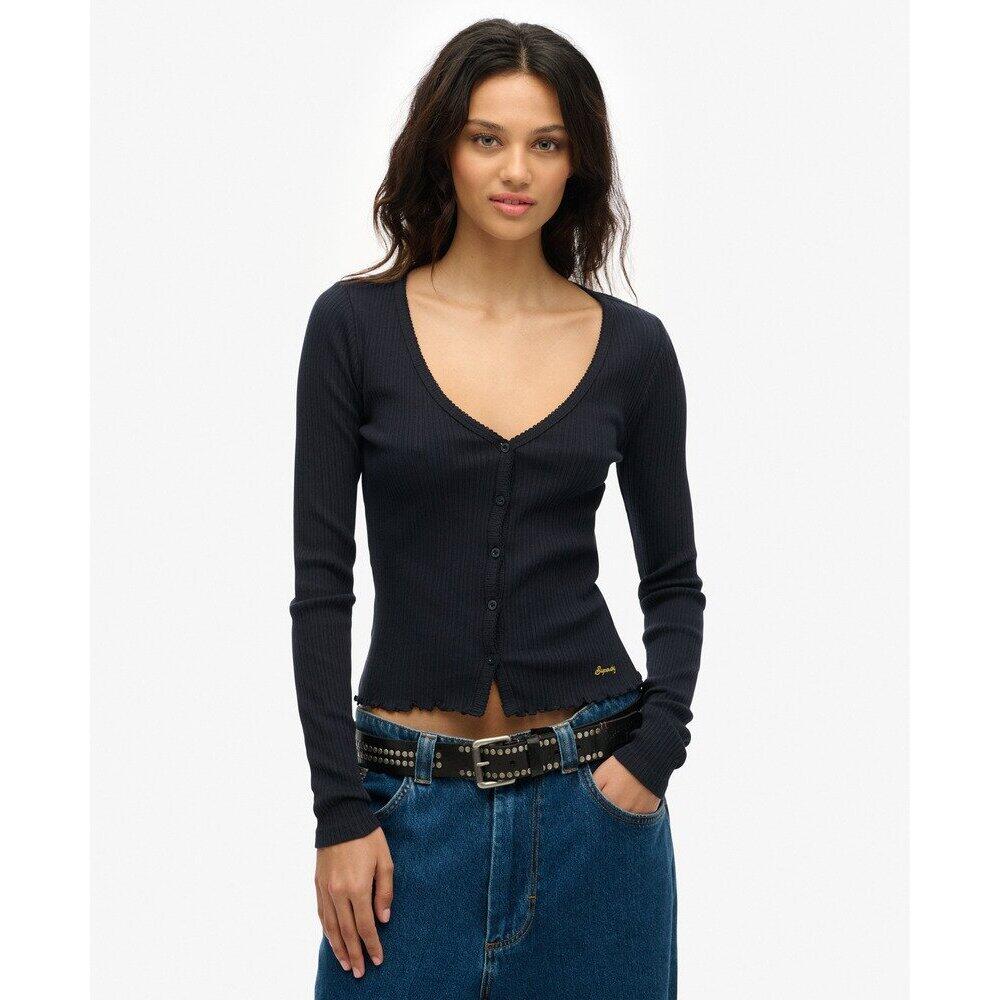 Strickjacke, Damen Superdry Essential 2/5