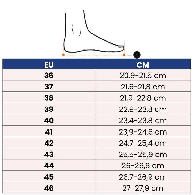 Adult Camminare Sneaker GLOBO Albastru Alb