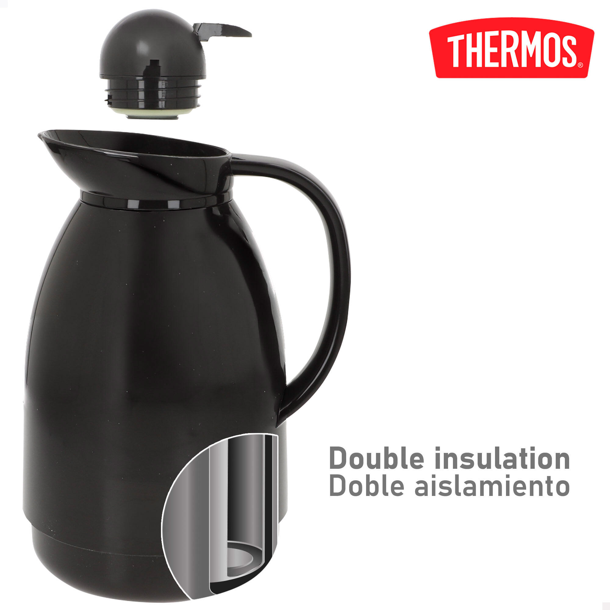 Pichet isotherme de 1 L à double paroi 3/7