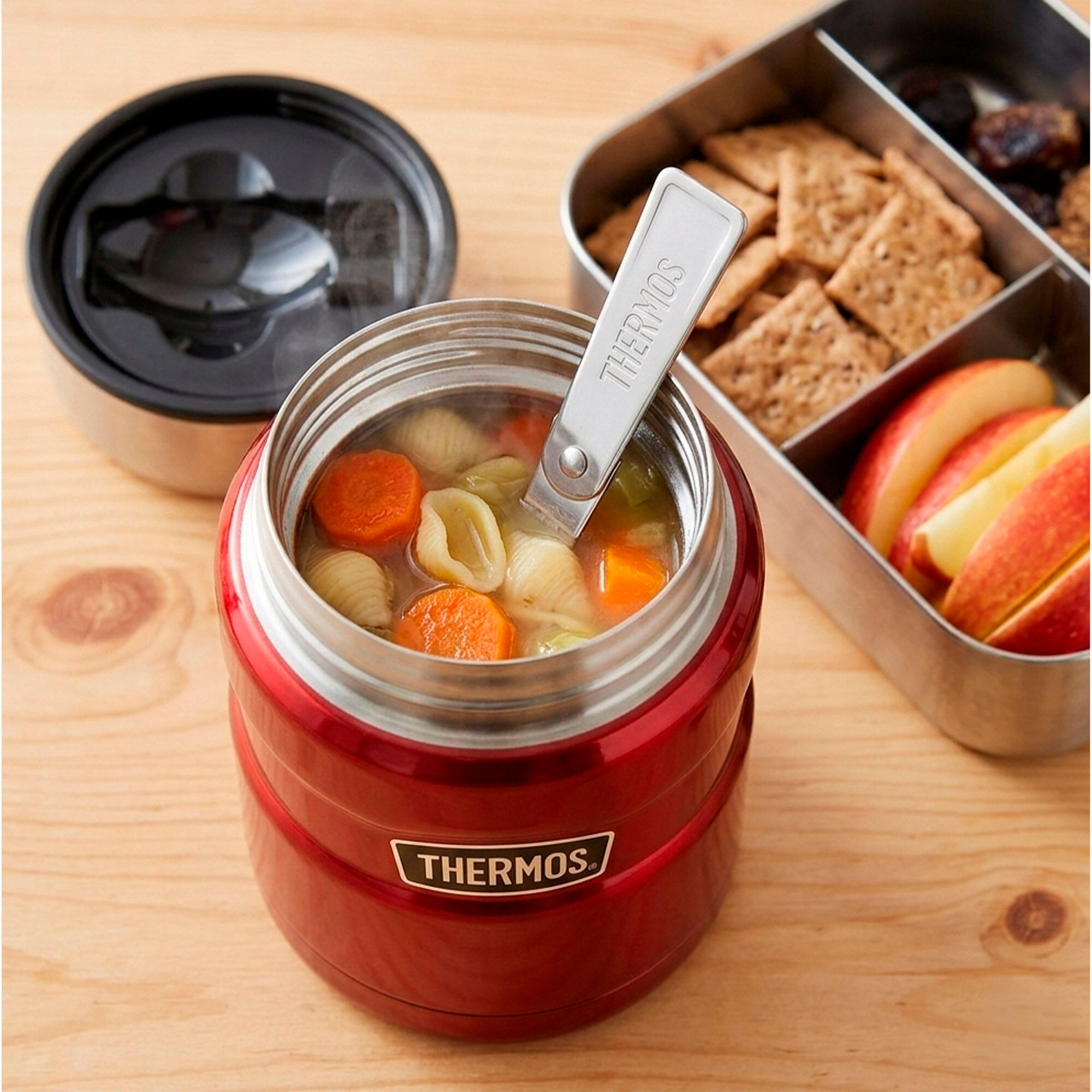 Garrafa térmica para alimentos quentes 470 ml em aço inoxidável 5/7