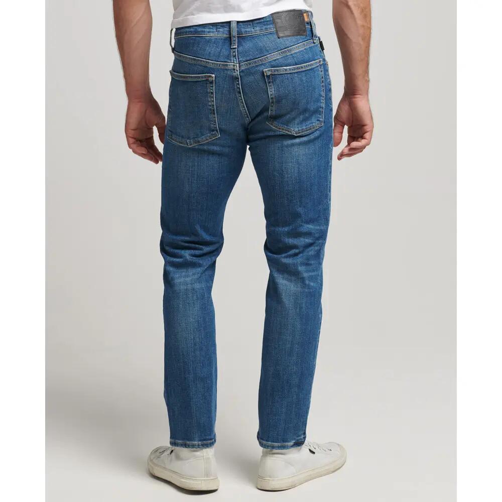 Jeans slim fit in cotone bio Superdry 3/4