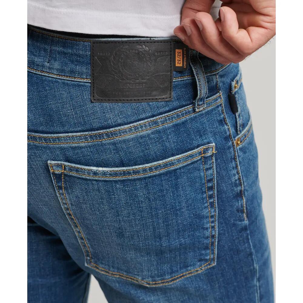 Jeans slim fit in cotone bio Superdry 4/4
