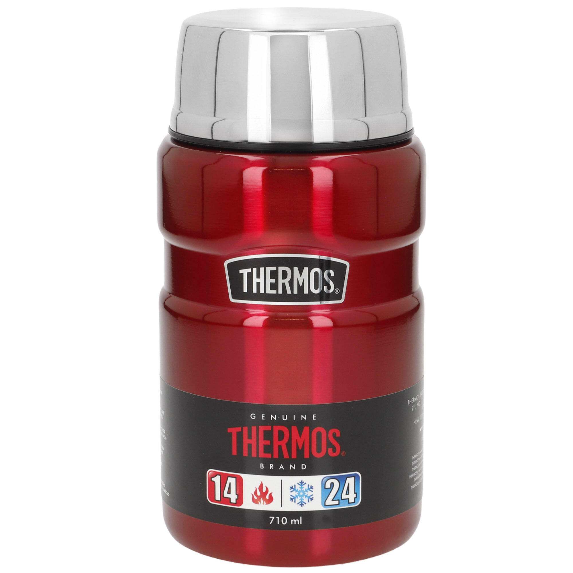 Termo comida caliente 710 ml acero inoxidable con aislamiento doble pared 7/7