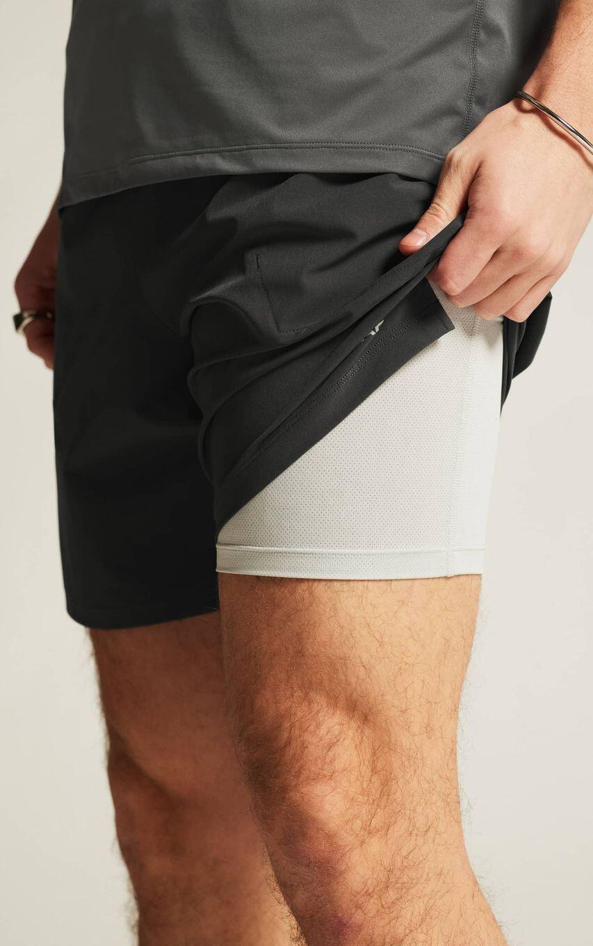 Craft ADV Essence 2-in-1 Shorts Schwarz Herren 3/6