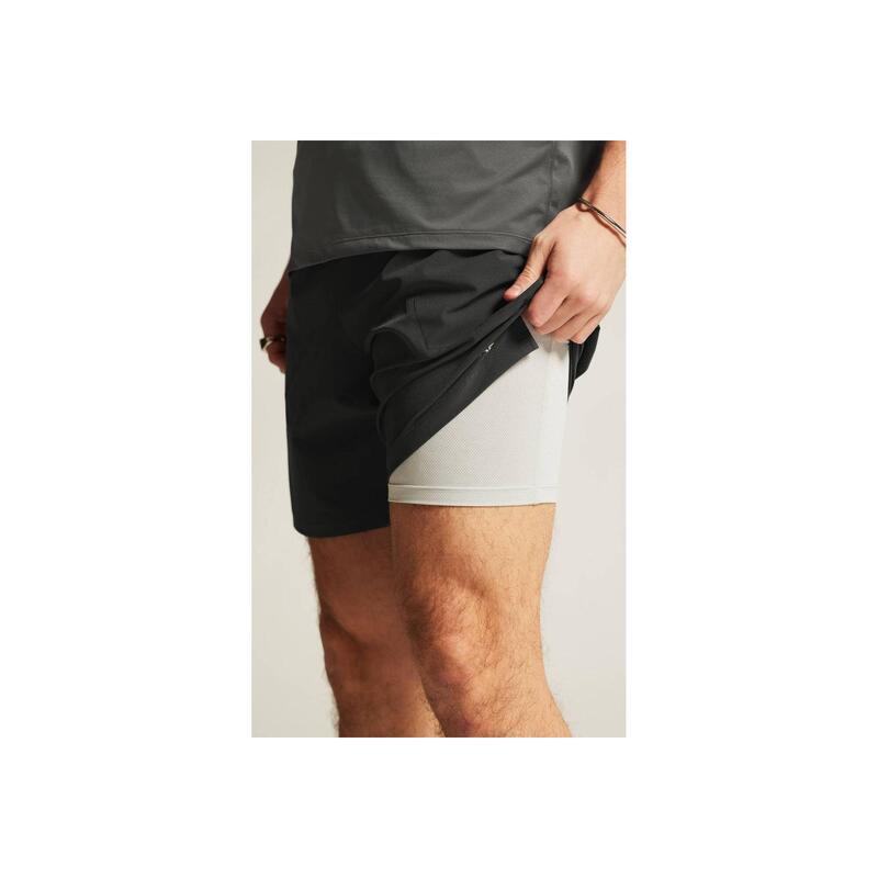 Pantaloni scurți Craft ADV Essence 2-in-1 Shorts 2 - negru | alergare