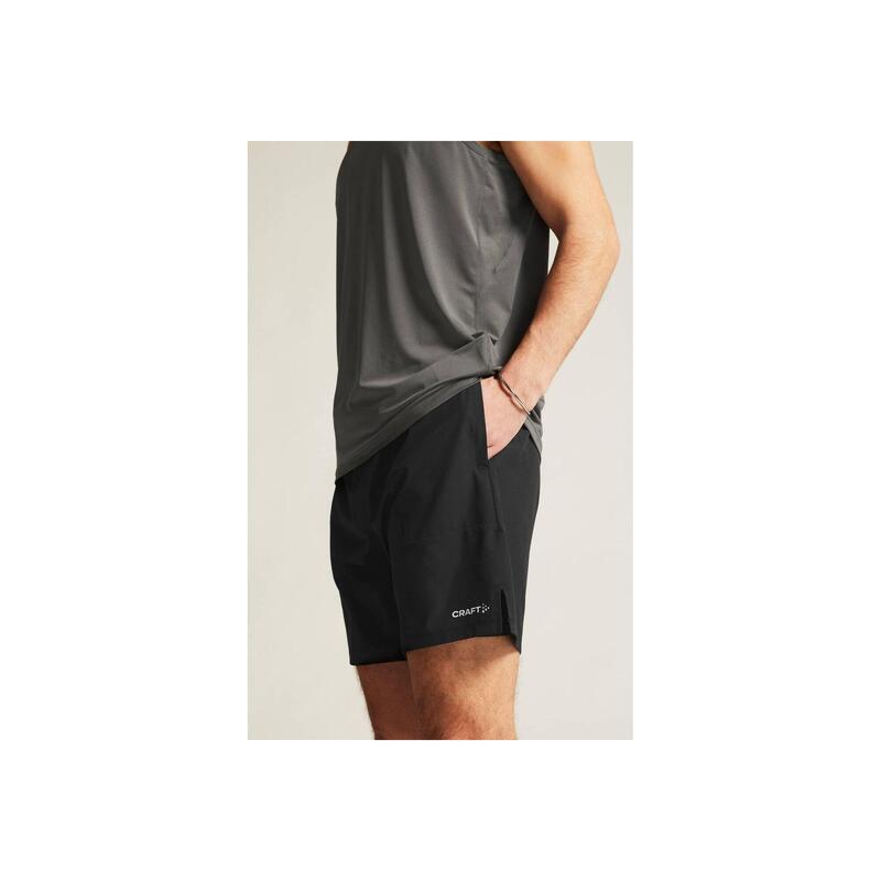 Pantaloni scurți Craft ADV Essence 2-in-1 Shorts 2 - negru | alergare