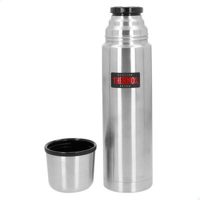 Borraccia thermos da 750 ml in acciaio inox a doppia parete isolata con tumbler