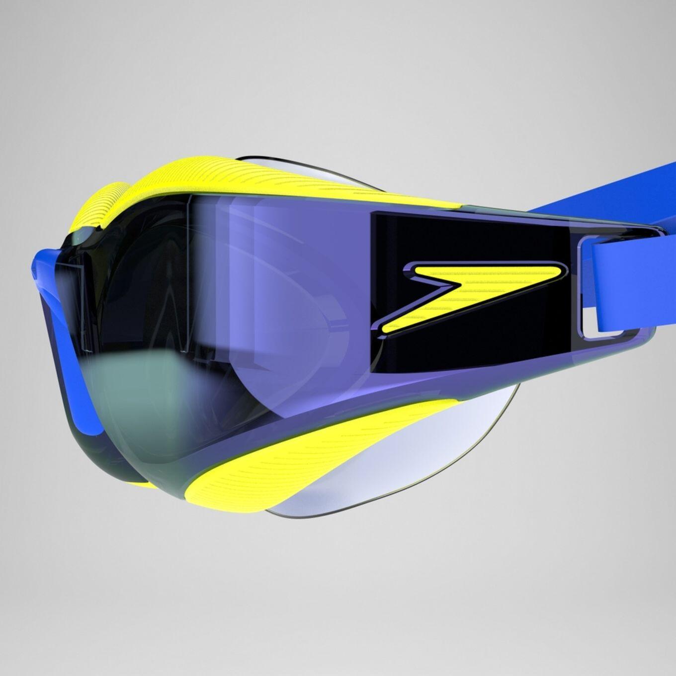 Lunettes de natation Speedo Fastskin Hyper Elite Miroir Bleu/Jaune 3/7