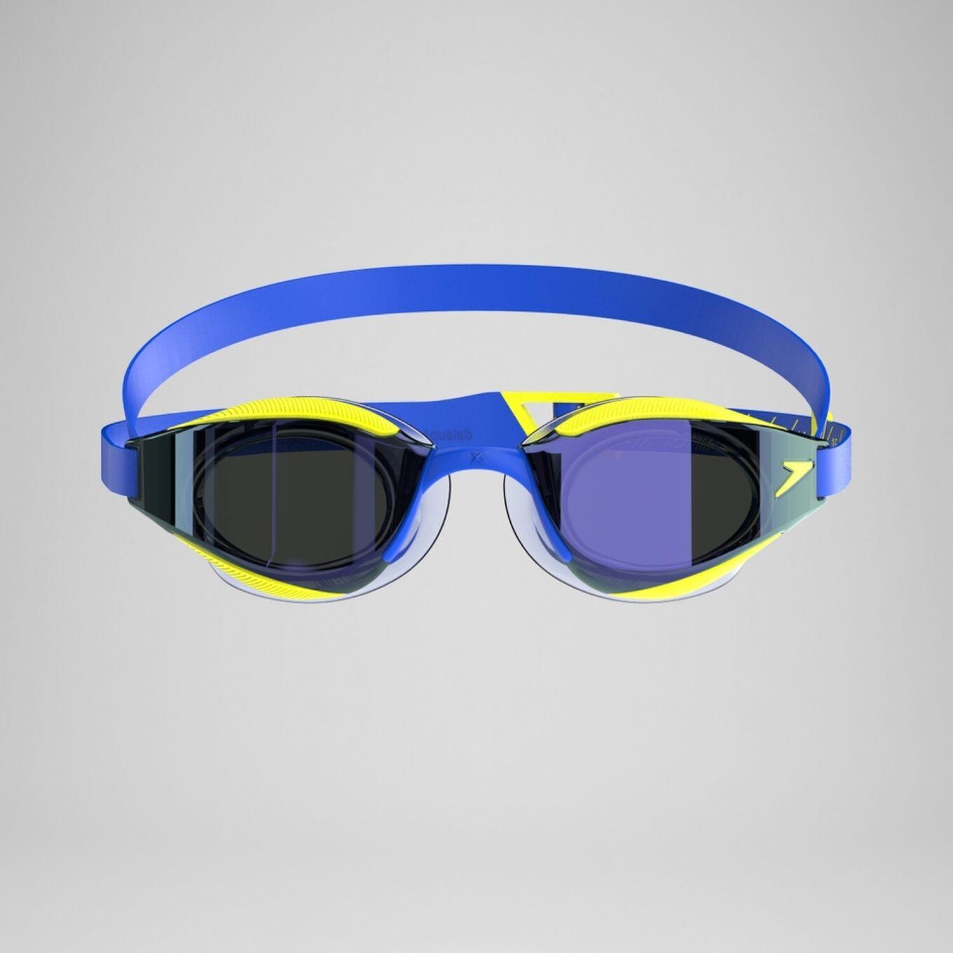 Lunettes de natation Speedo Fastskin Hyper Elite Miroir Bleu/Jaune 2/7