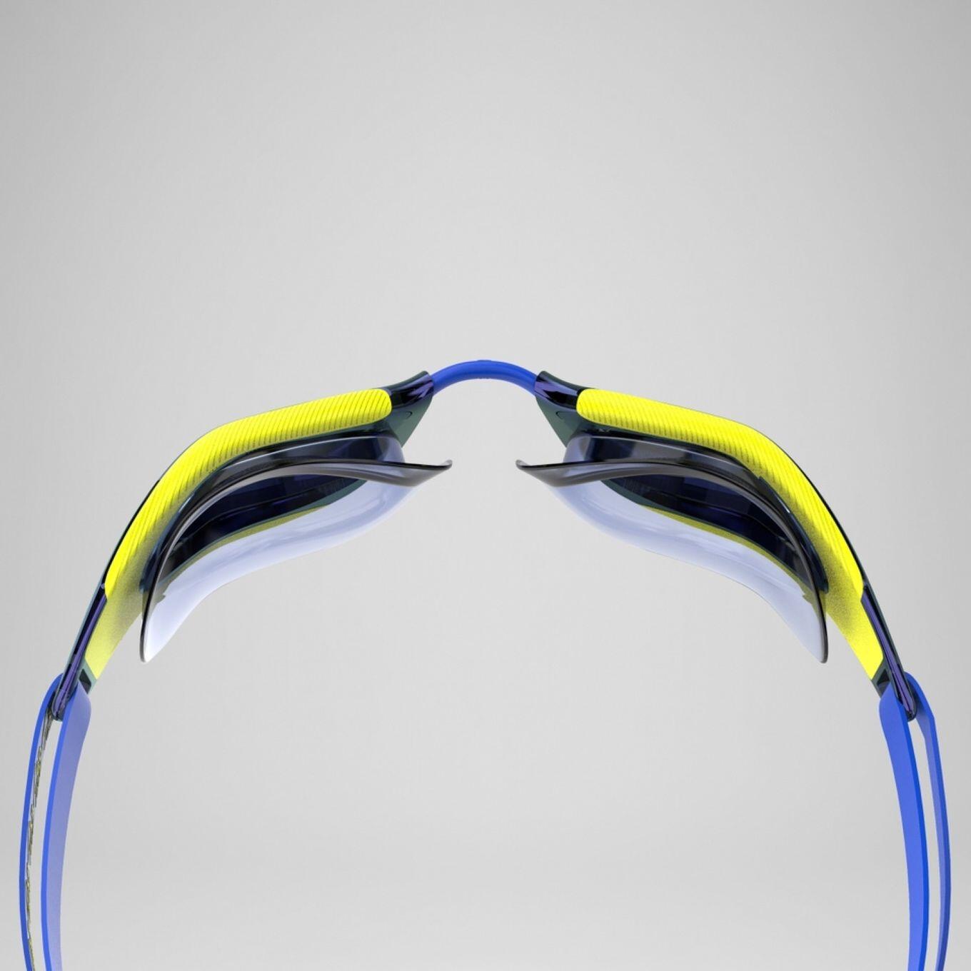 Lunettes de natation Speedo Fastskin Hyper Elite Miroir Bleu/Jaune 4/7
