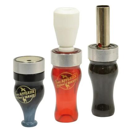 Pack 3 Appeaux Helen Baud Gibier d'Eau Colvert sarcelle mâle siffleur mâle