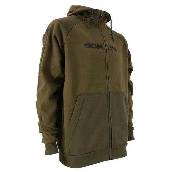 Sweat à capuche marron de taille S à 3XL
