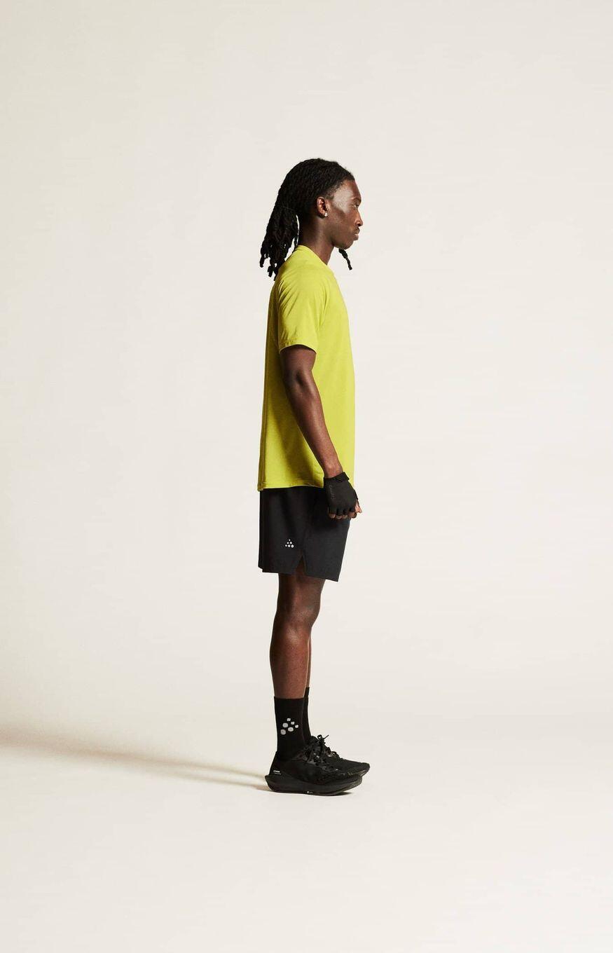 T-Shirt Running Craft ADV Essence Vert Homme 5/7