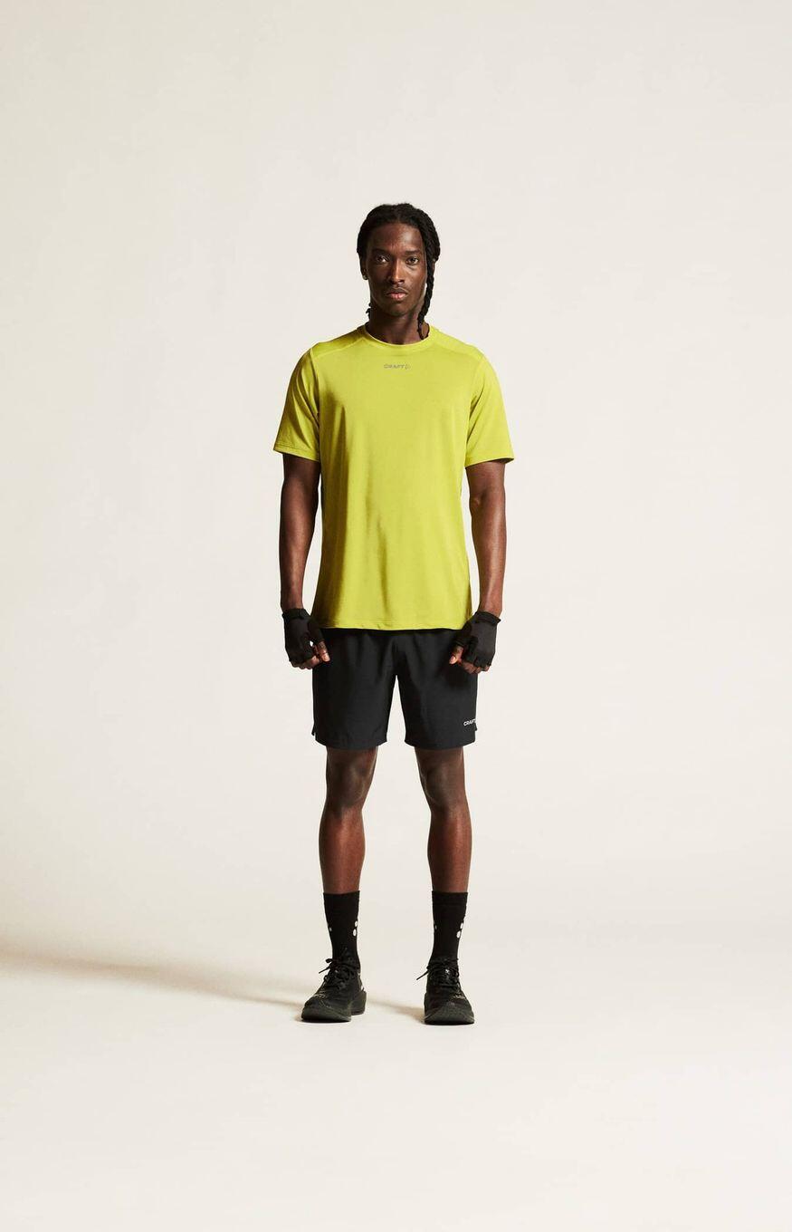 T-Shirt Running Craft ADV Essence Vert Homme 4/7