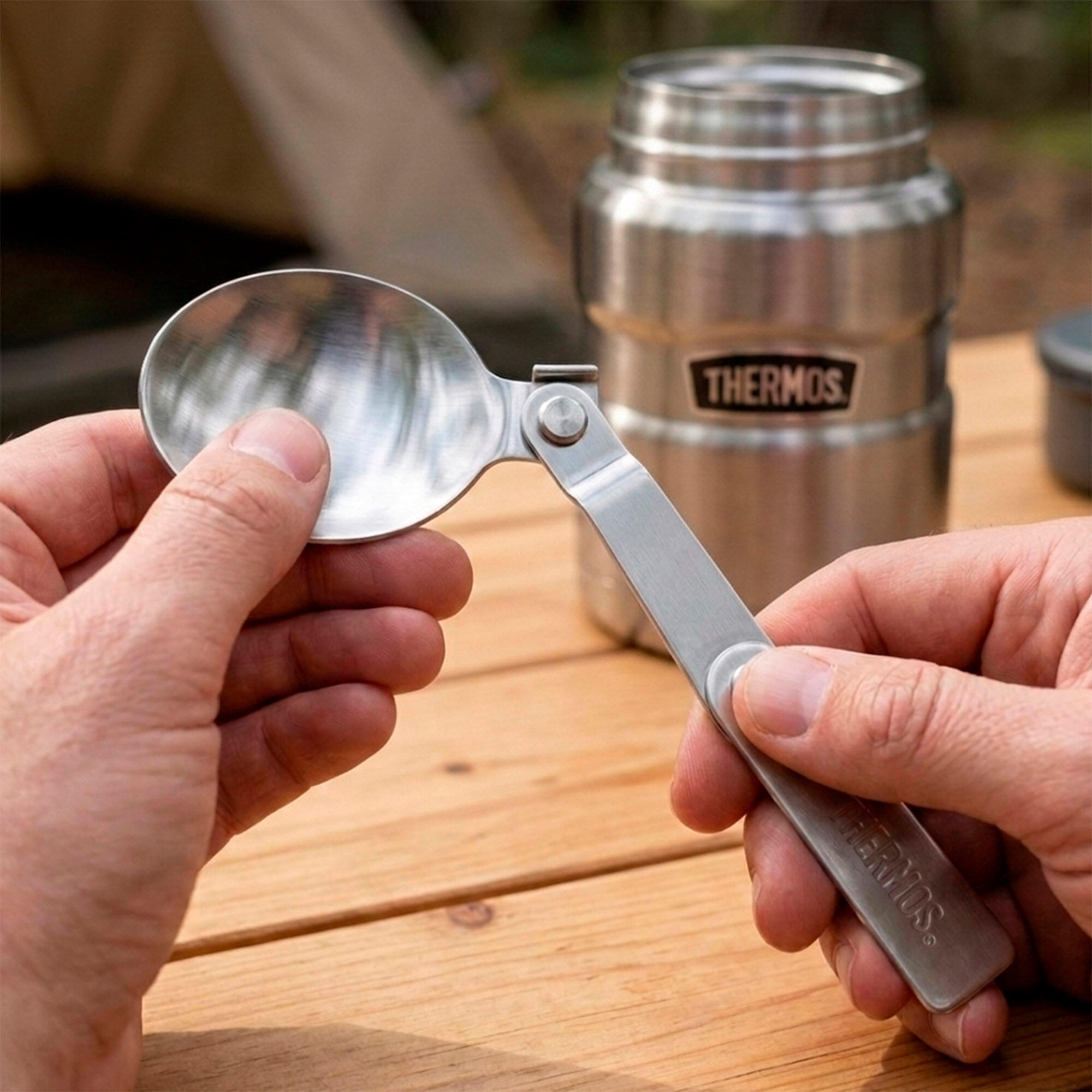 Garrafa térmica para alimentos quentes 470 ml em aço inoxidável 4/7