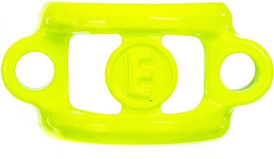 Pince en aluminium - jaune fluo