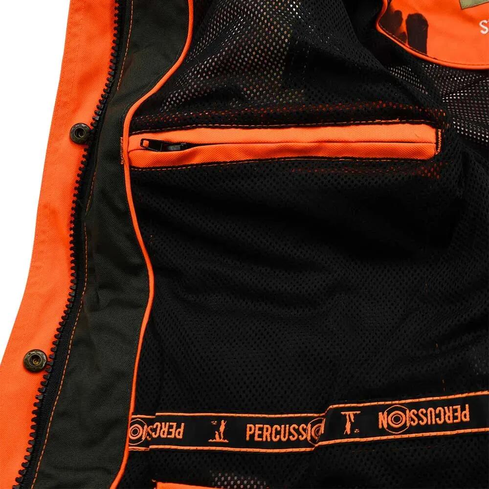 Veste femme Stronger 6 poches polyester Oxford orange XS à 2XL 4/5
