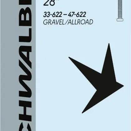 Schwalbe Aerothan Lightweight Inner Tube for Gravel/All-Road Bikes, Schwalbe Cli