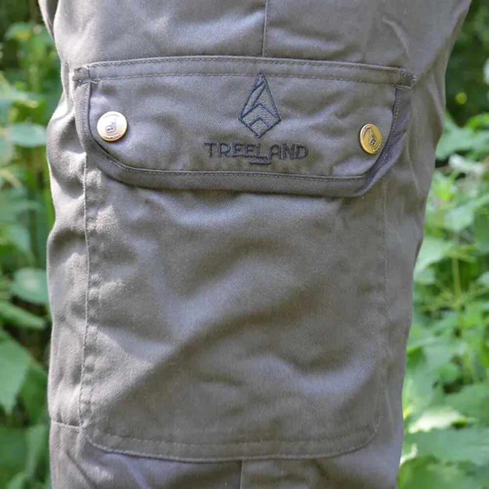 Pantalon De Chasse Chaud Treeland Vert 3/5