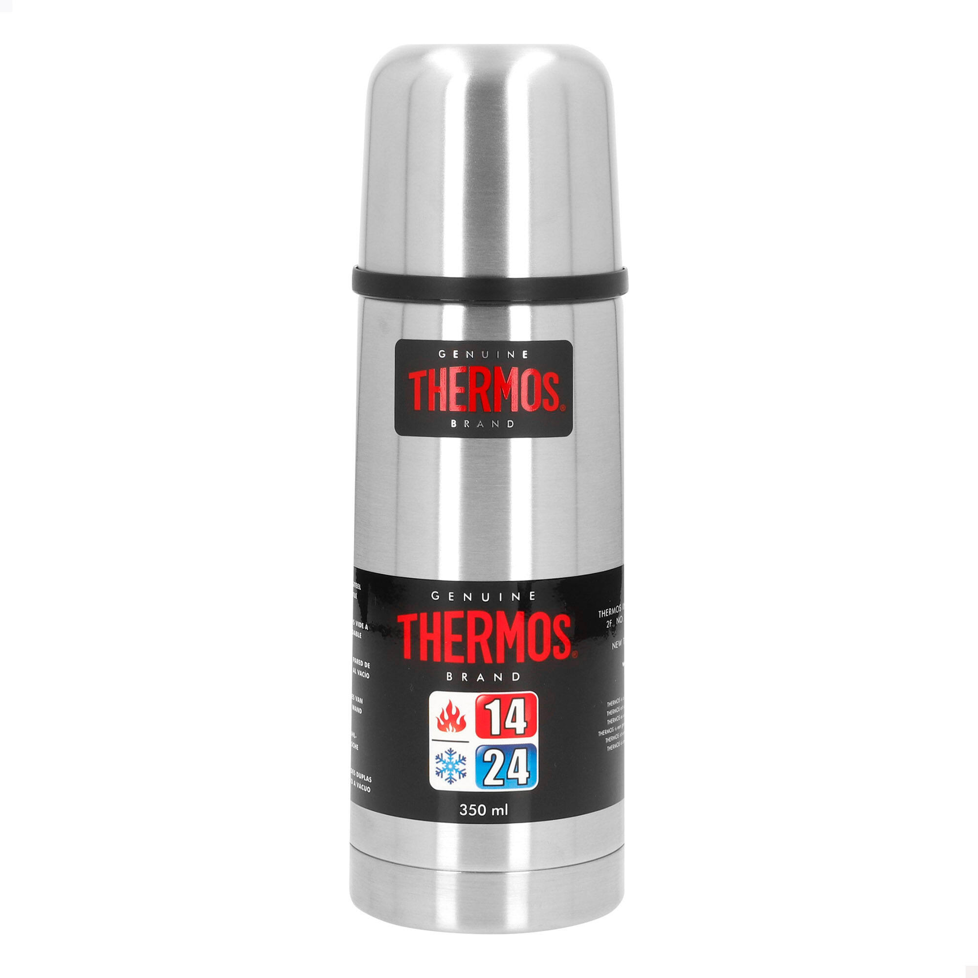 Bouteille thermos 350 ml en acier inoxydable à double paroi avec gobelet 7/7