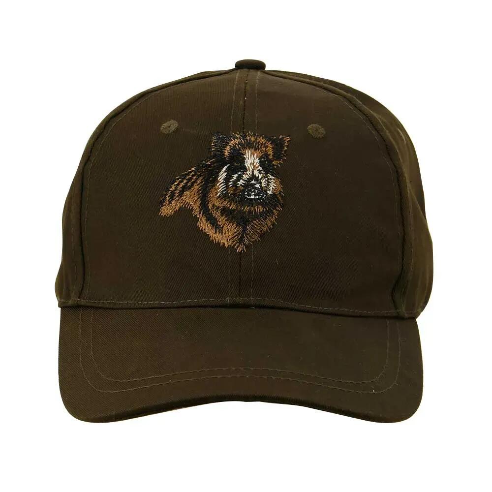 Casquette sanglier marron Treeland 2/5