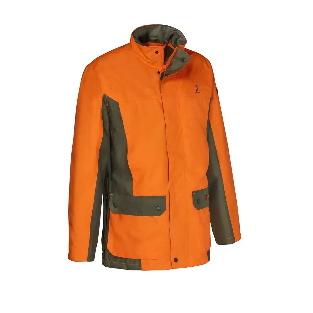 Veste Renfort à capuche imperméable polyester orange S à 4XL 1/5