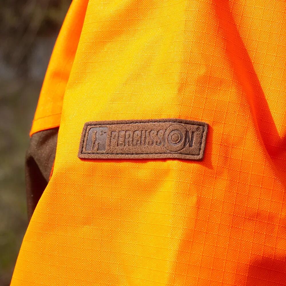Veste Renfort à capuche imperméable polyester orange S à 4XL 3/5